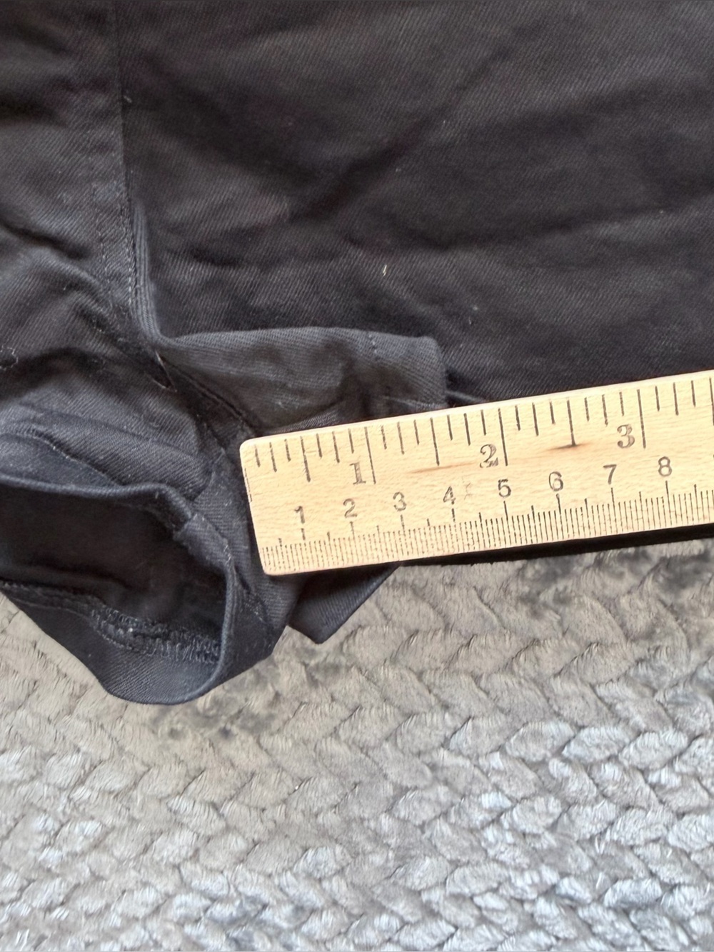 Tunnel Vision Black Heart Plaid Patch Pleated Skort Size XL - Picture 12 of 12